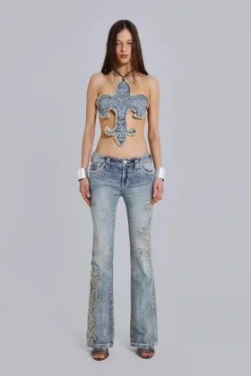 Rock Revival Embellished Madison Bootcut Jeans