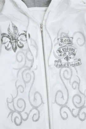 Rock Revival Graphic Studded Hoodie