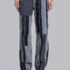 Rock Revival Patchwork Flag Rider Jeans