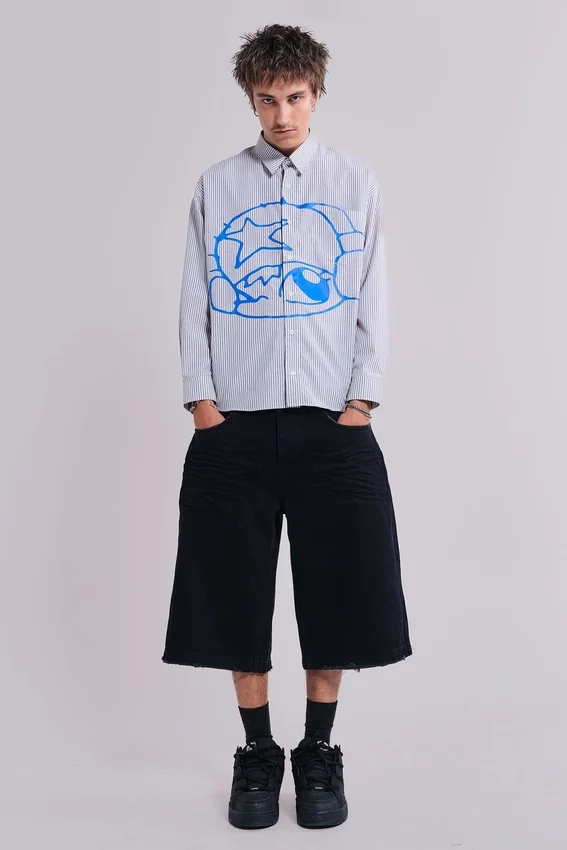 Sand Black Colossus Jorts