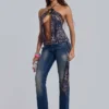 Selah Cut Out Halter Top