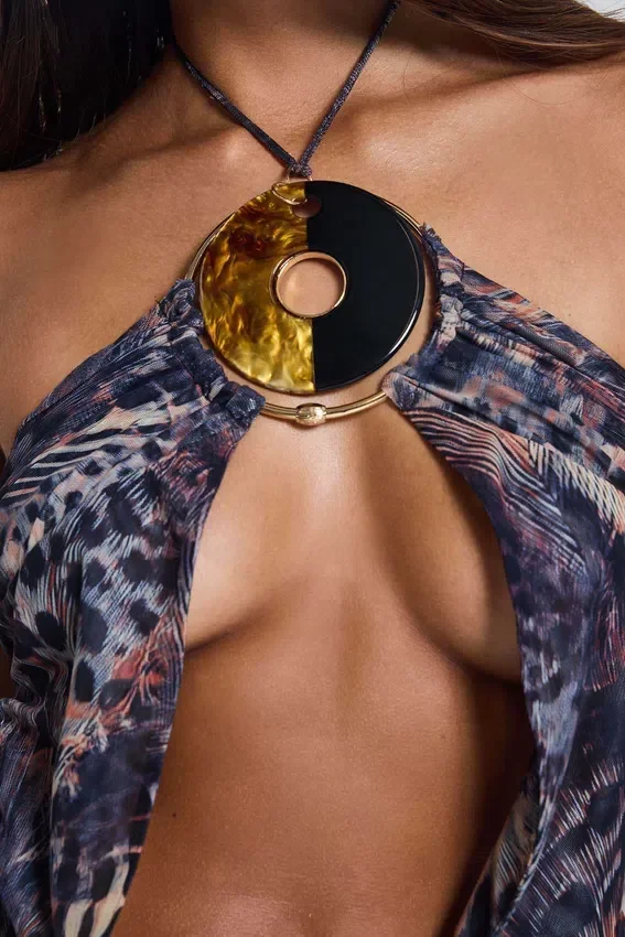 Selah Cut Out Halter Top