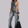 Sequin Bootcut Cooper Jeans
