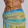 Soleila Draped Maxi Skirt