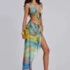 Soleila Draped Maxi Skirt