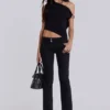 Solid Black Thirteen Jeans