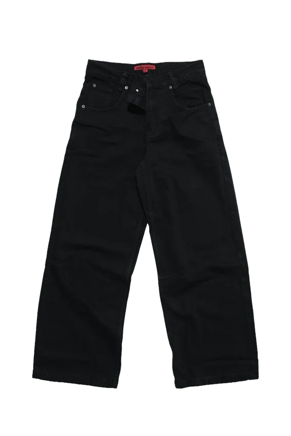 Solid Black XL Colossus Jeans