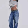 Sonic Jeans in Vintage Blue Wash