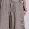 Stone Oil Wash Parachute Pants