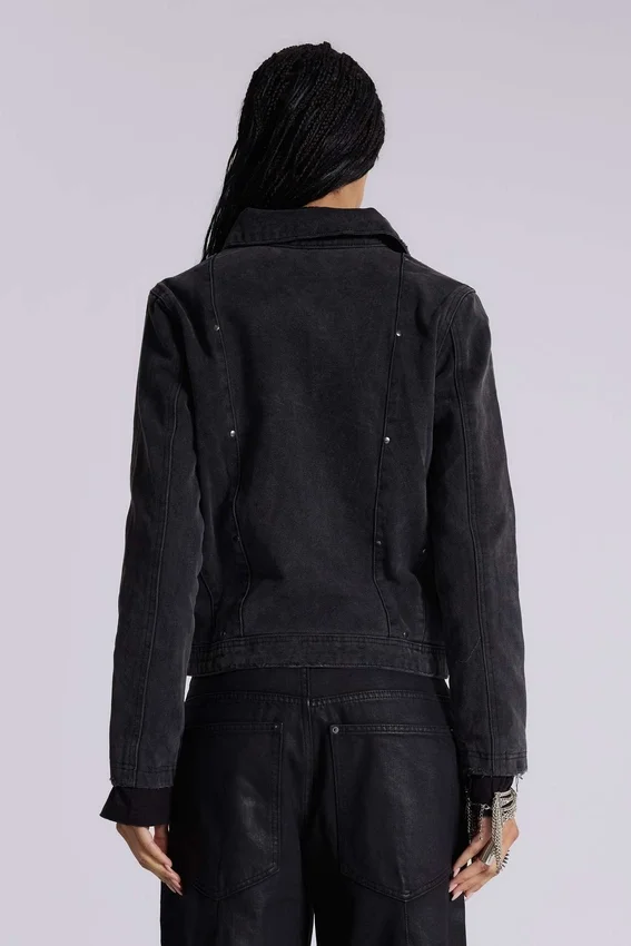 Stud Denim Jacket