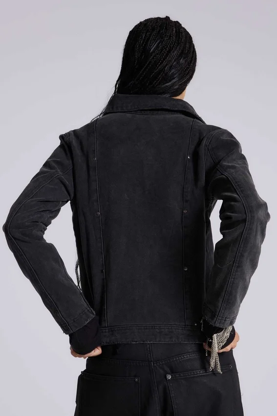 Stud Denim Jacket