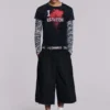 Studded Black XL Goliath Baggy Shorts