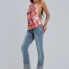Tatiana Backless Diamante Top