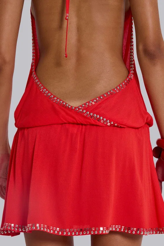 Tatiana Backless Mini Dress