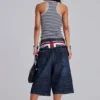 Union Jack Indigo Colossus Jorts