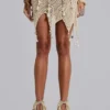 Ursule Crochet Mini Skirt with Real Shells