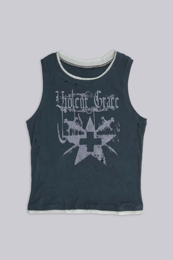 Violent Grace Ribbed Vest