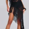 Vivienne Lace Fringe Dress