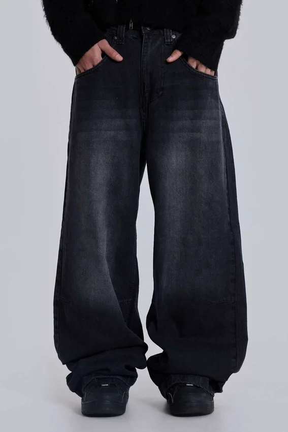 Washed Black Colossus Jeans
