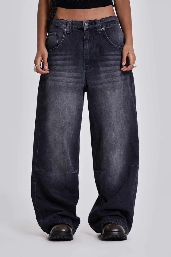 Washed Black Colossus Jeans