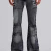 Washed Black Drift Bootcut Jeans