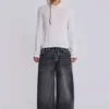 White Marl Mist Hoodie