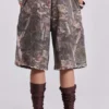 Woodland Camo Monster Jogger Shorts