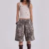 Woodland Camo Monster Jogger Shorts