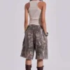 Woodland Camo Monster Jogger Shorts